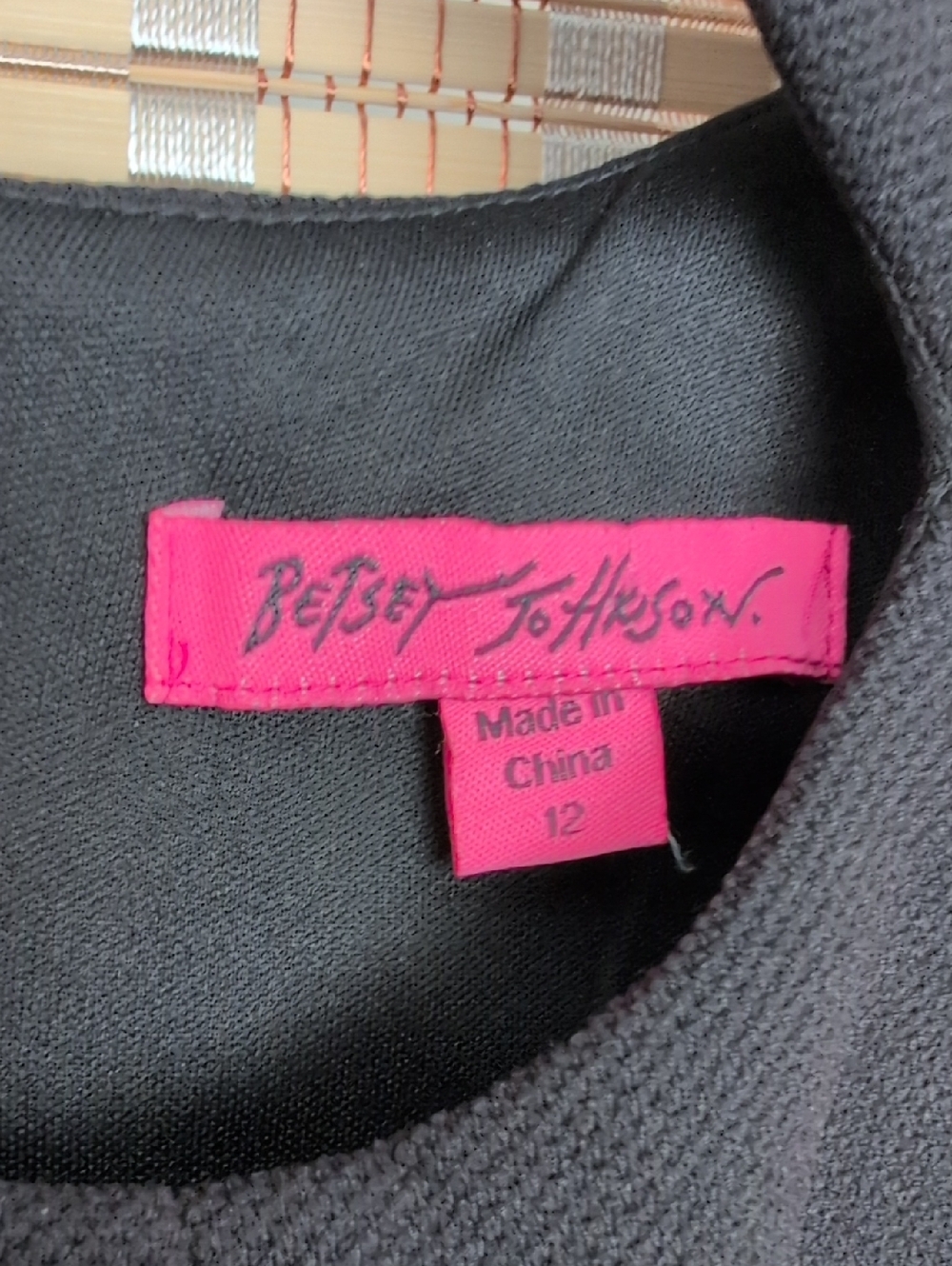 Betsey Johnson Black Cutout Fit-and-Flare Mini Dress - Picture 2 of 6